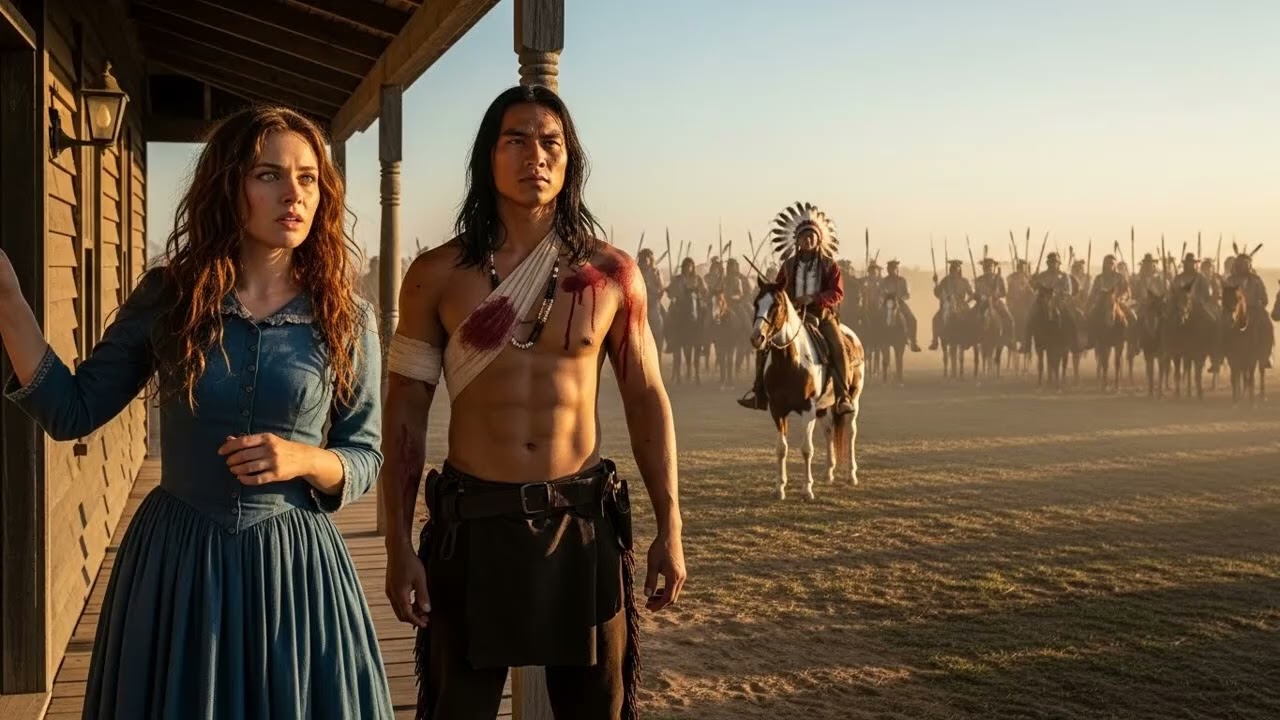 She Gave Water to a Giant Comanche Warrior, Next Morning, 300 Warriors Surrounded Her Ranch