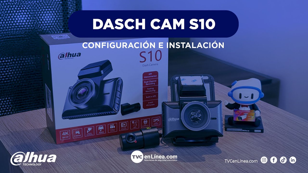 Aprende todo sobre la nueva Dashcam 4K de Dahua en minutos | Unboxing y configuración