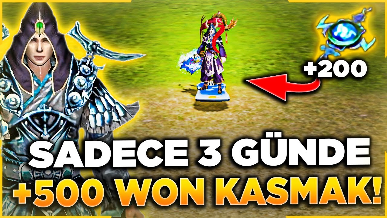 +200 TILSIM İÇİN 3 GÜNDE +500 WON KASTIM! 🤑 ( ZENGİN OLDUK! ) | Metin2 Sıfırdan#34
