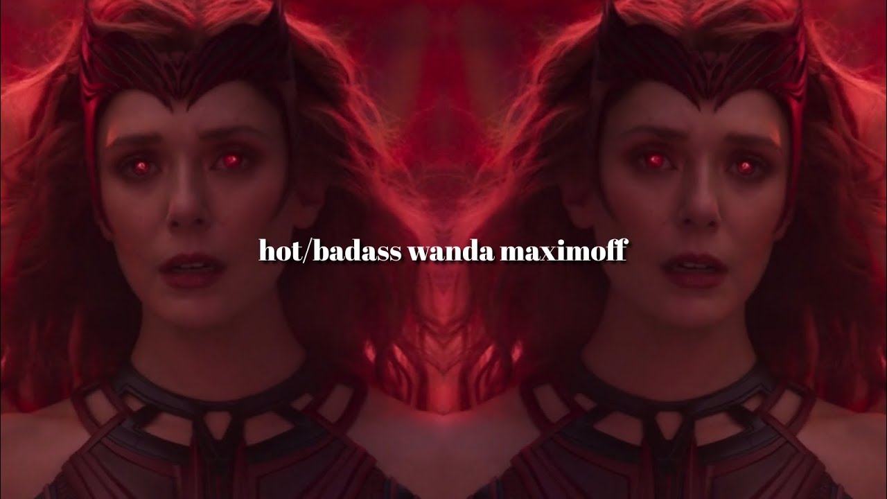 hot/badass wanda maximoff in wandavision scenes | 1080p logoless