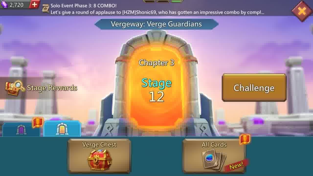 Lords Mobile Vergeway Chapter 3 stage 12