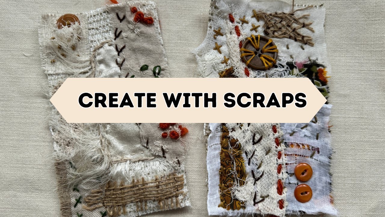 Intuitive slow stitching -  Leave Perfection Behind