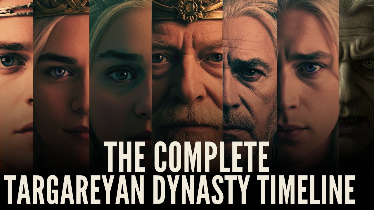 2+ Hours of Complete Targaryen Dynasty Timeline - 300 Years of Dragon Kings to Fall Asleep To