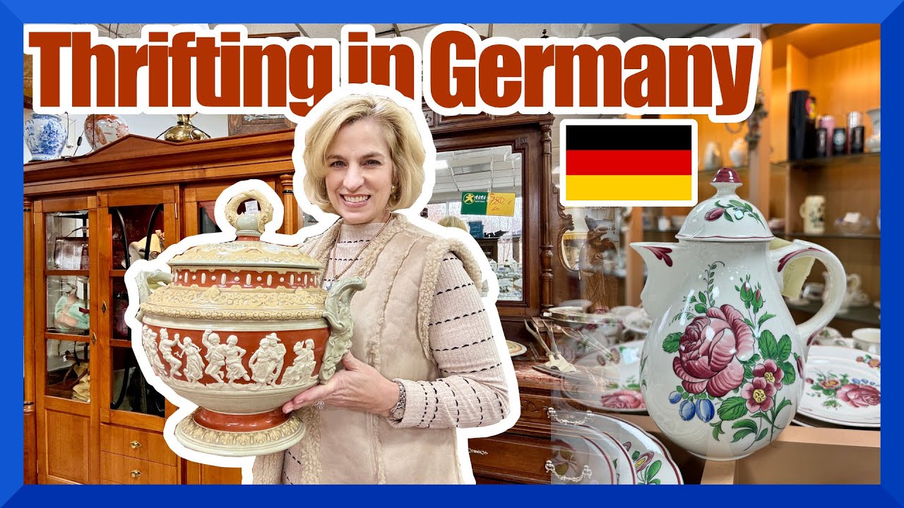 Amazing deals at a consignment shop in Germany! China, crystal, silver, furniture + collectibles.