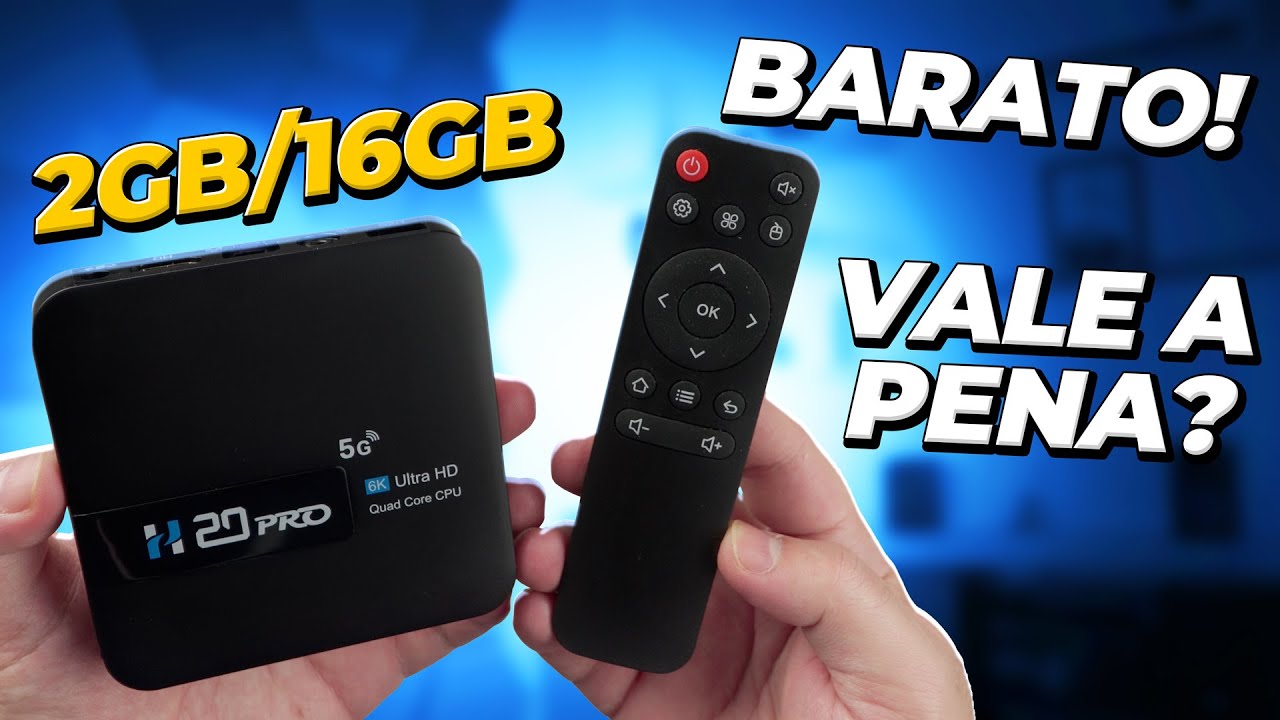 Paguei menos de R$100 no Tv Box H20 Pro - Vale a Pena?