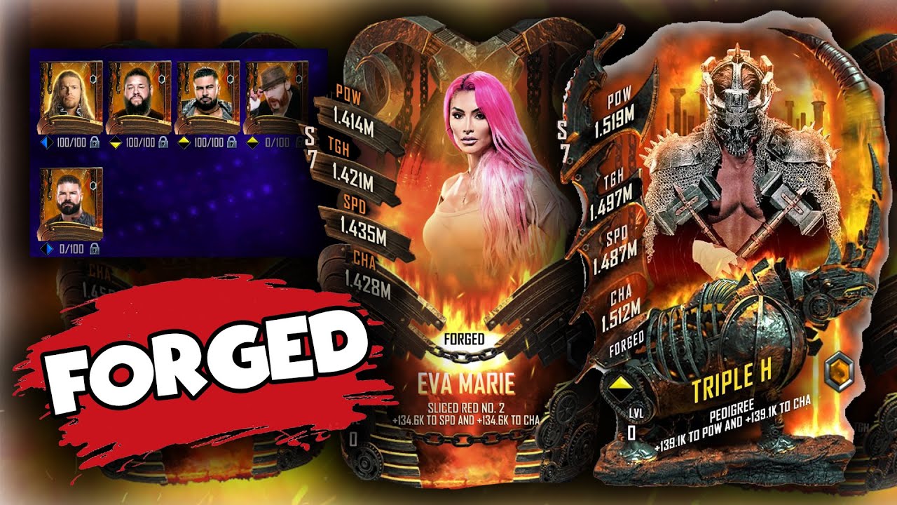 FORGED TIER FREEBIE, LADDER REWARDS, AND MORE!!! - WWE SUPERCARD S7