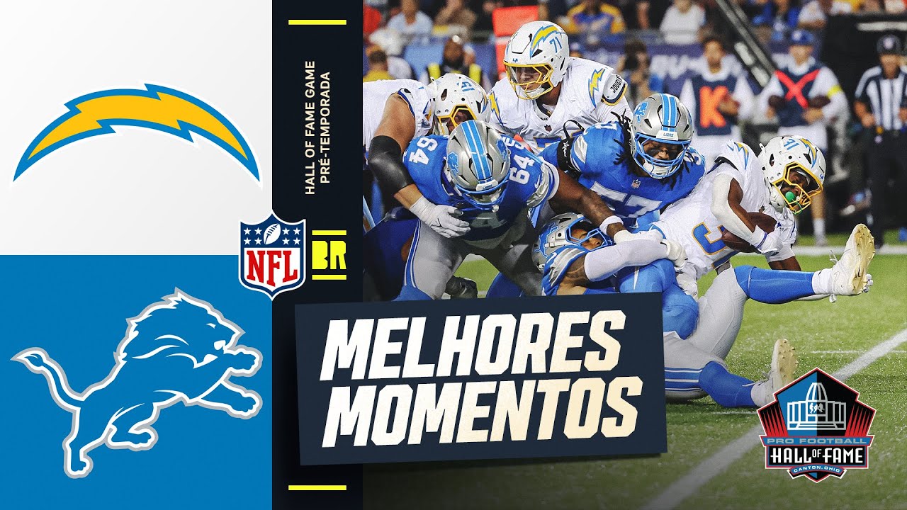 Los Angeles Chargers vs. Detroit Lions | Melhores Momentos - NFL Brasil | Pr&eacute;-temporada Semana 1