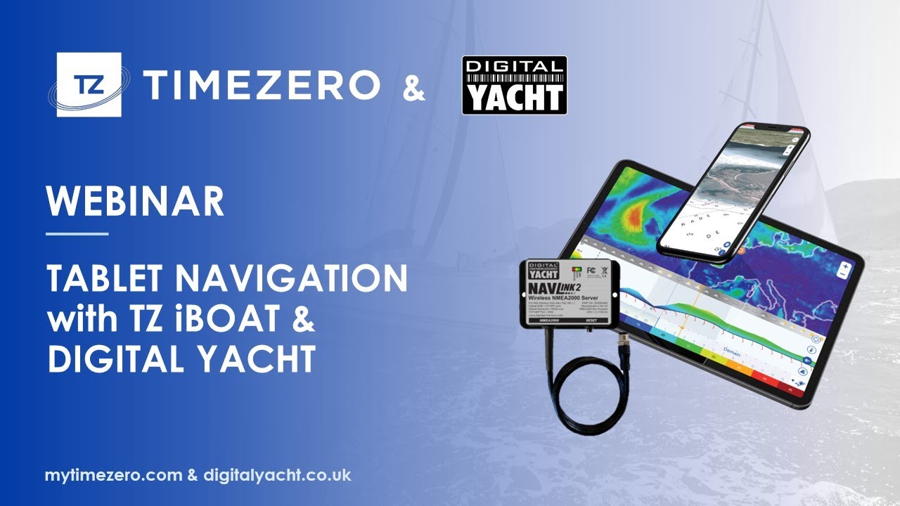 Webinar TZ iBoat Timezero & Digital Yacht Products - 08/11/2023