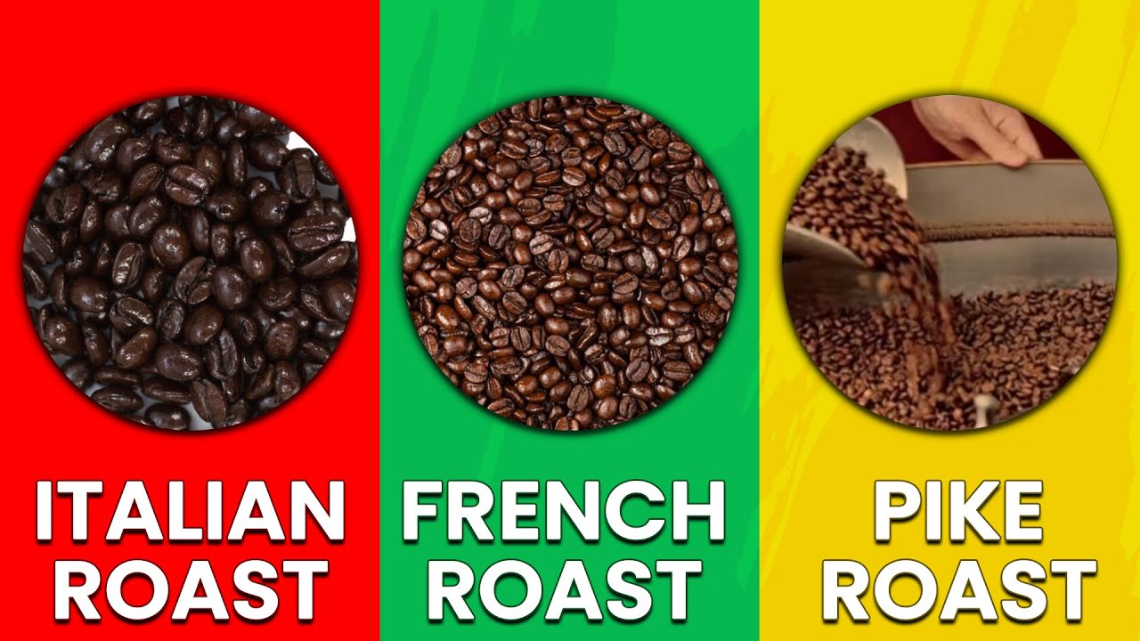 Italian Roast vs French Roast vs Pike Roast - A Coffee Flavor Showdown! (Which One Is The Best?)