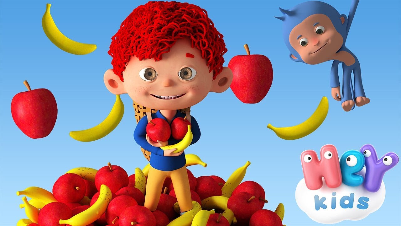 Jabuke i banane 🍎 🍌 Decije pesmice - HeyKids