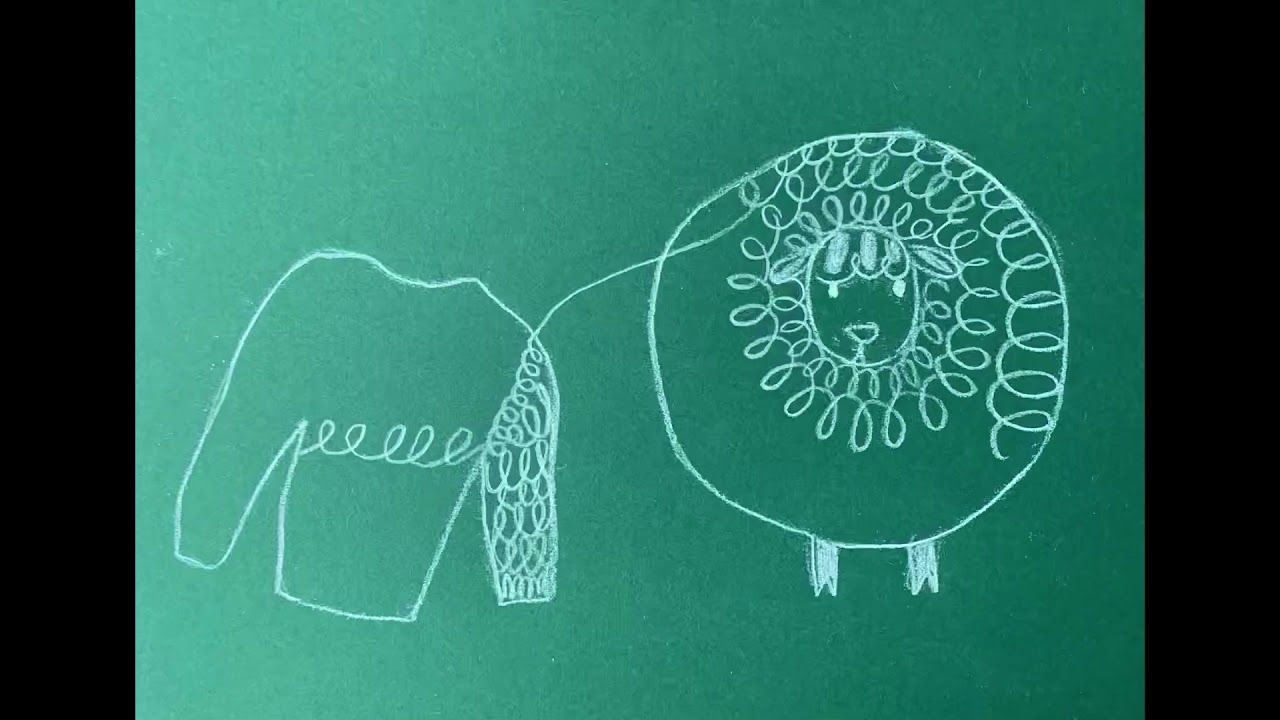 Das Strickschaf - Zeichentrick
