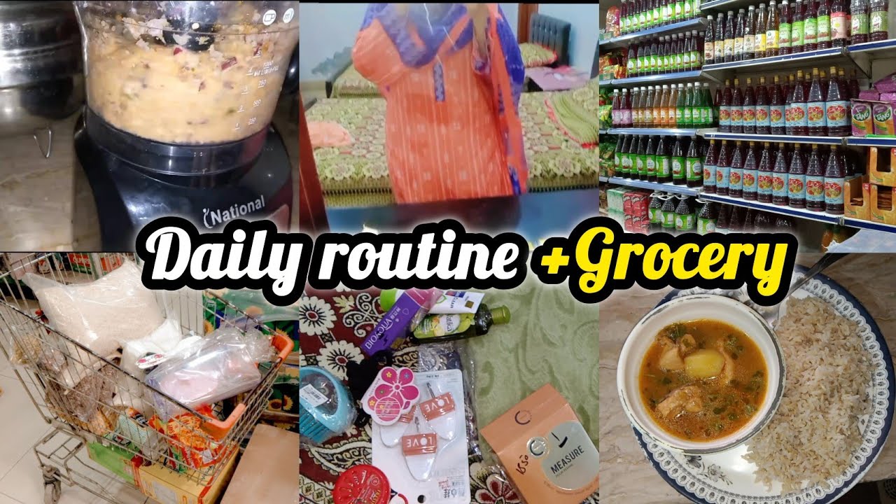 My Realistic Daily Routine + Grocery Haul 🛒 | Simple Lifestyle in Pakistan