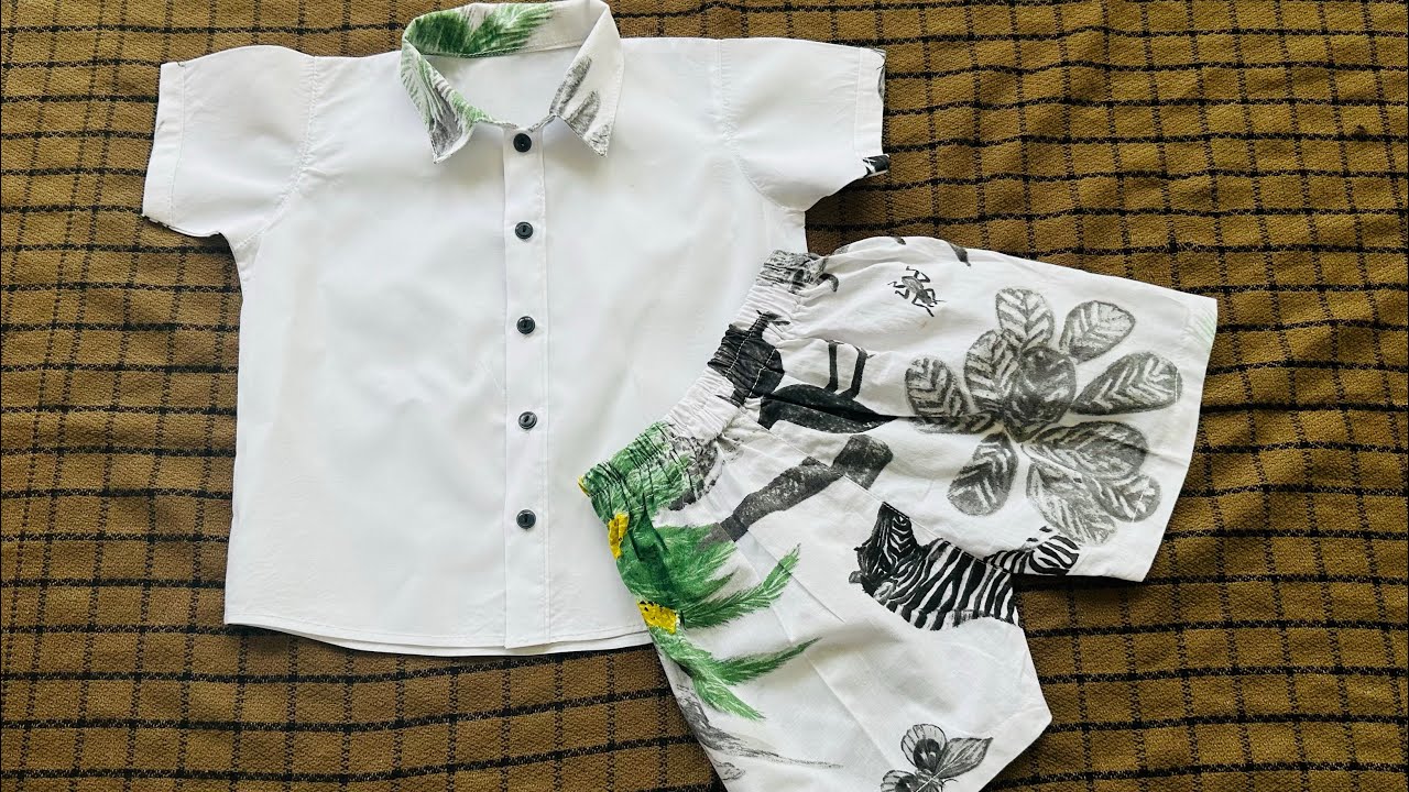 7 Months Baby Boy Niker Shirt Cutting and Stitching ll Step by Step ll By Fashion Designer