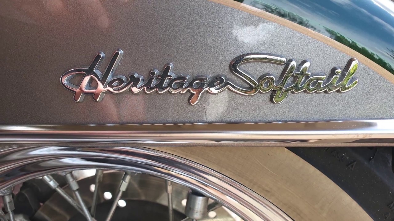 Very Rare 1996 Harley Davidson Heritage Softail Video View
