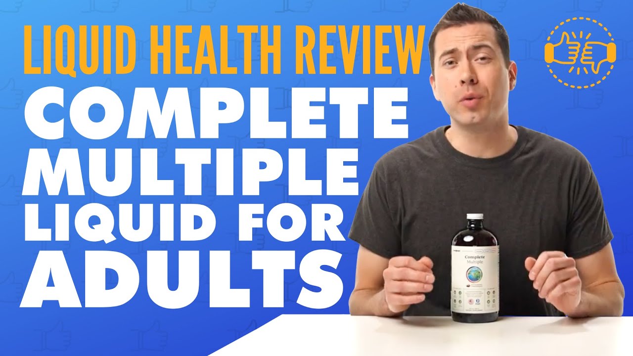 Complete Multiple Liquid Multivitamin Review by Liquid Health