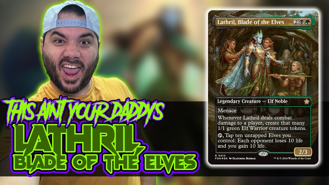 Lathril Blade Of The Elves | Commander Deck Build