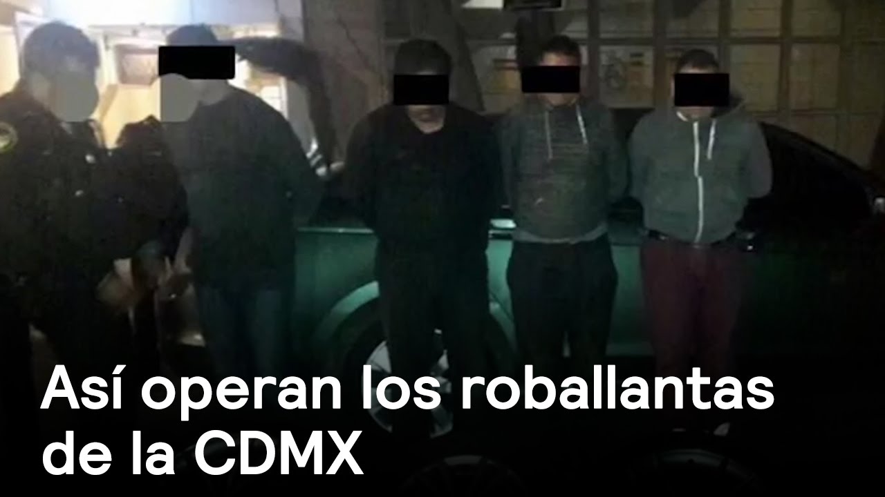 Ladrones de llantas en la Condesa - Inseguridad - Denise Maerker 10 en punto