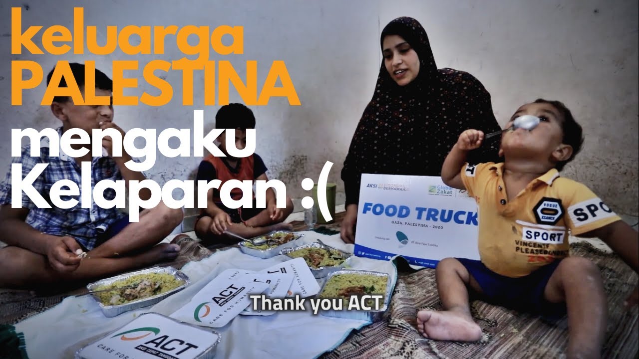 ANAK PALESTINA Bertanya, Ibu Kita MAKAN APA HARI INI?