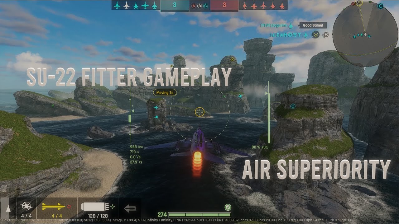 Metalstorm - SU-22 Fitter on Stormbreak | Air Superiority Gameplay