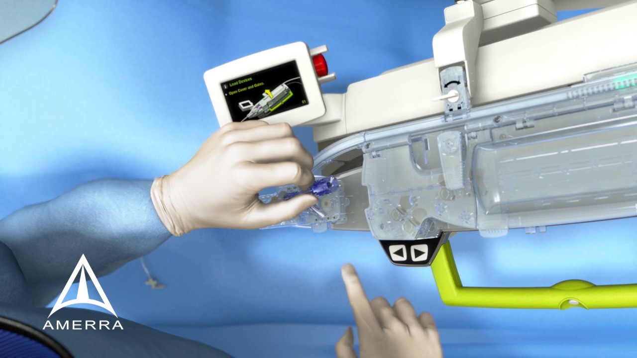 Robotic assisted vascular surgery technology - 3D animation