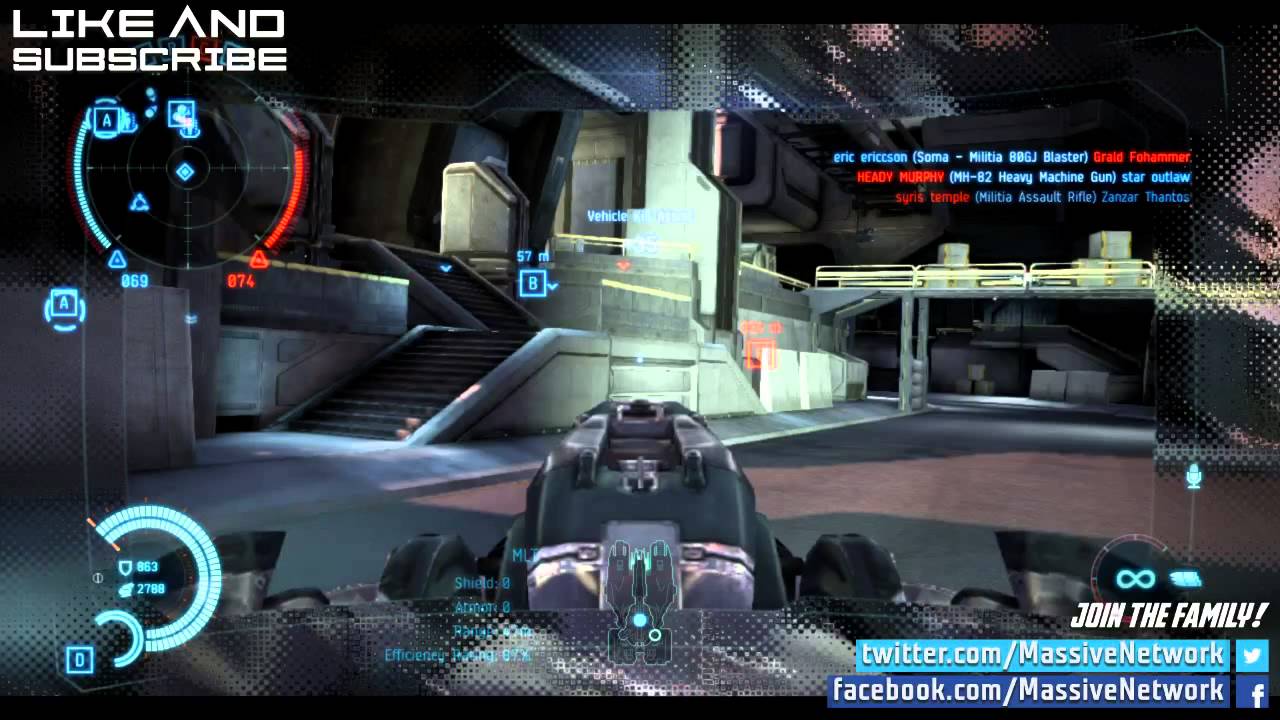 DUST 514 Live Stream #1 - Mass Driver Gameplay [PS3]