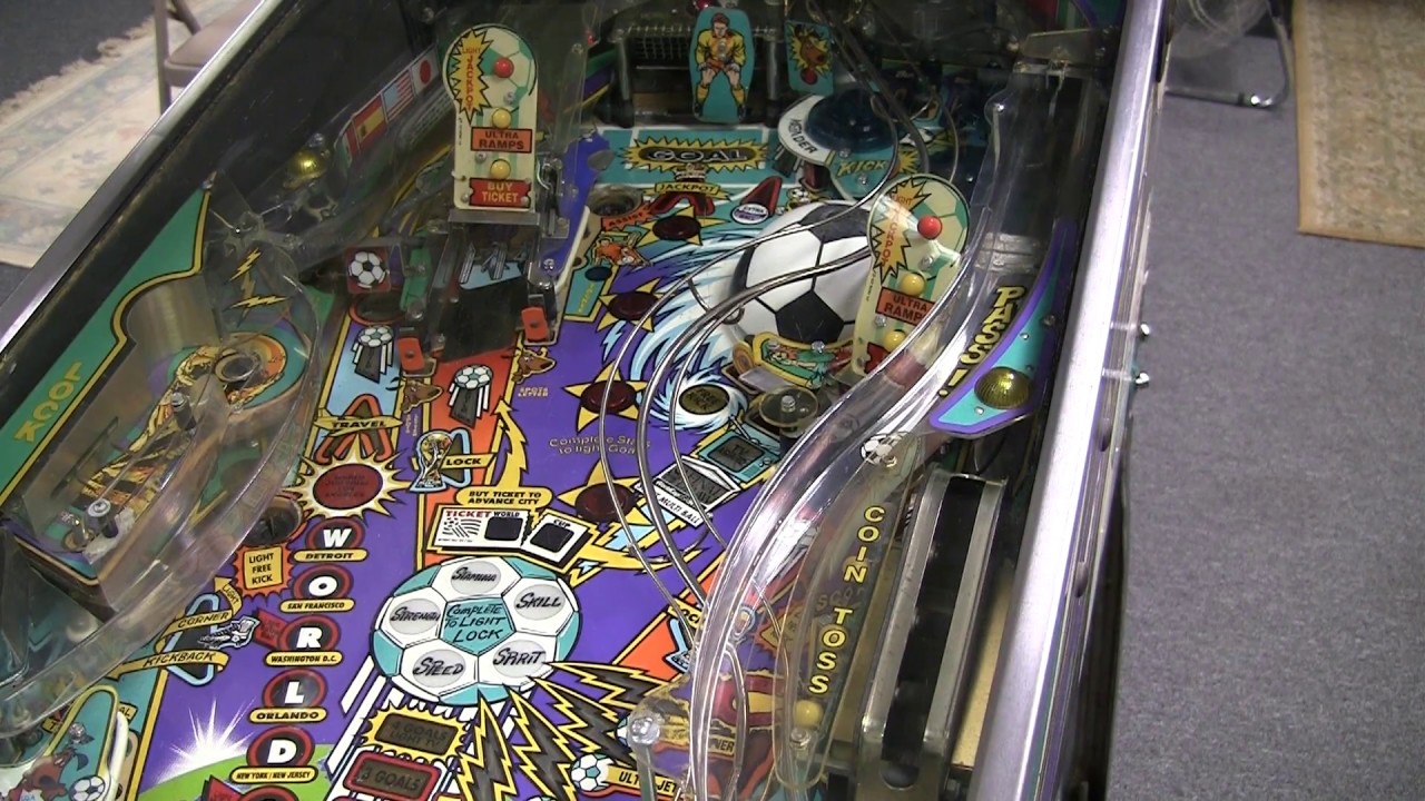 First Look: World Cup Soccer 94 pinball - www.PinballHelp.com