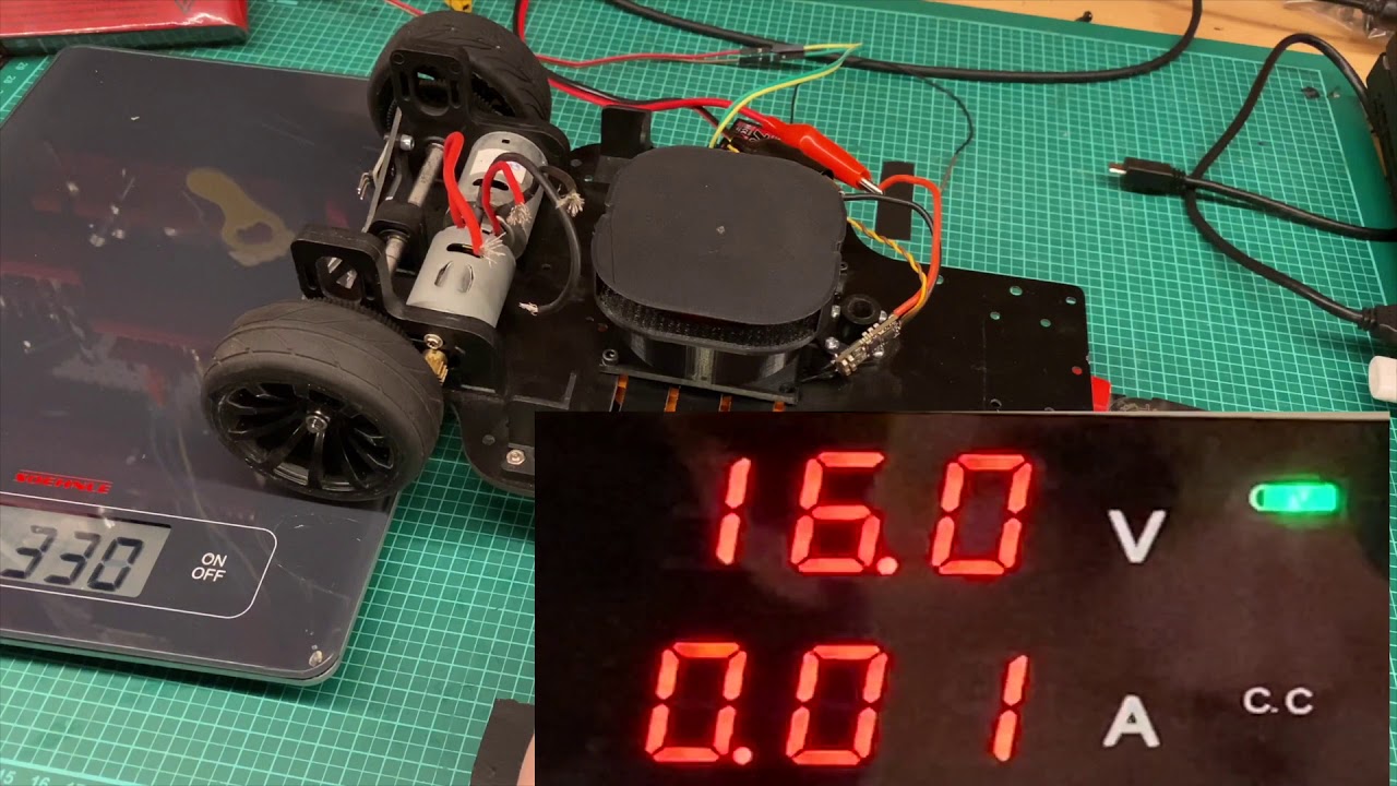 NXP Cup 2020 | Impeller Tests