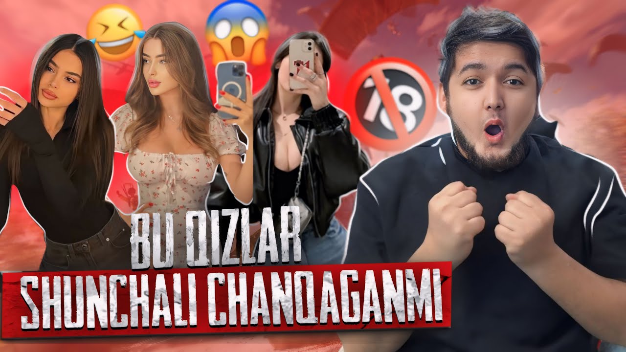 3 TA QIZ MENI ZO'RLAMOQCHI 😂 CHANQAGAN QIZLAR QISSASI 😱😂 #pubgmobile #prank