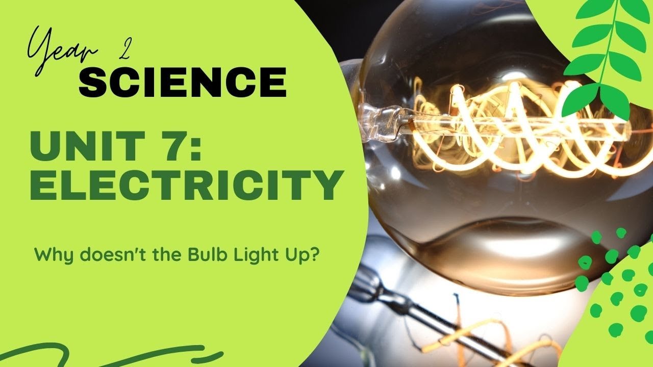 Science Year 2 | Unit 7: Electricity | Topic: Why Doesn't The Bulb Light Up?