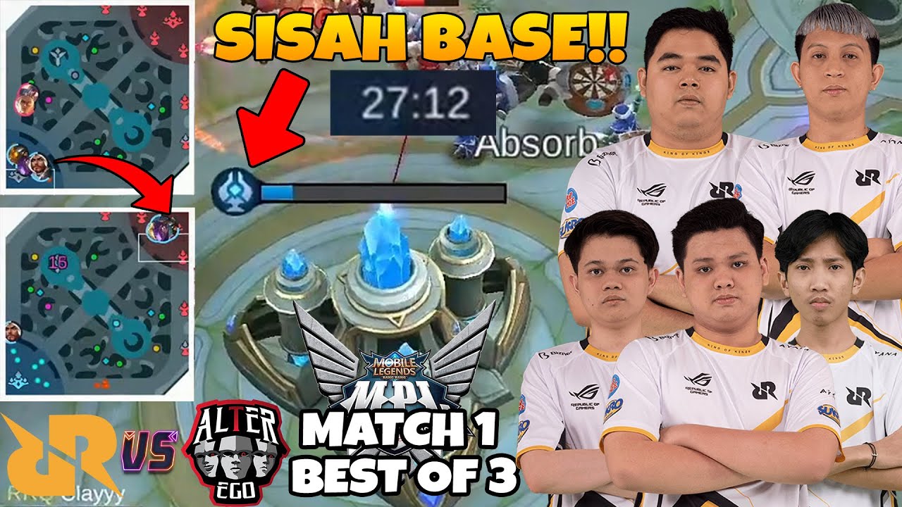 COMEBACK TERGILA DARI RRQ SAMPE 30 MENIT!! GW NONTONNYA SAMPE MERINDING COY!! RRQ VS AE MATCH 1