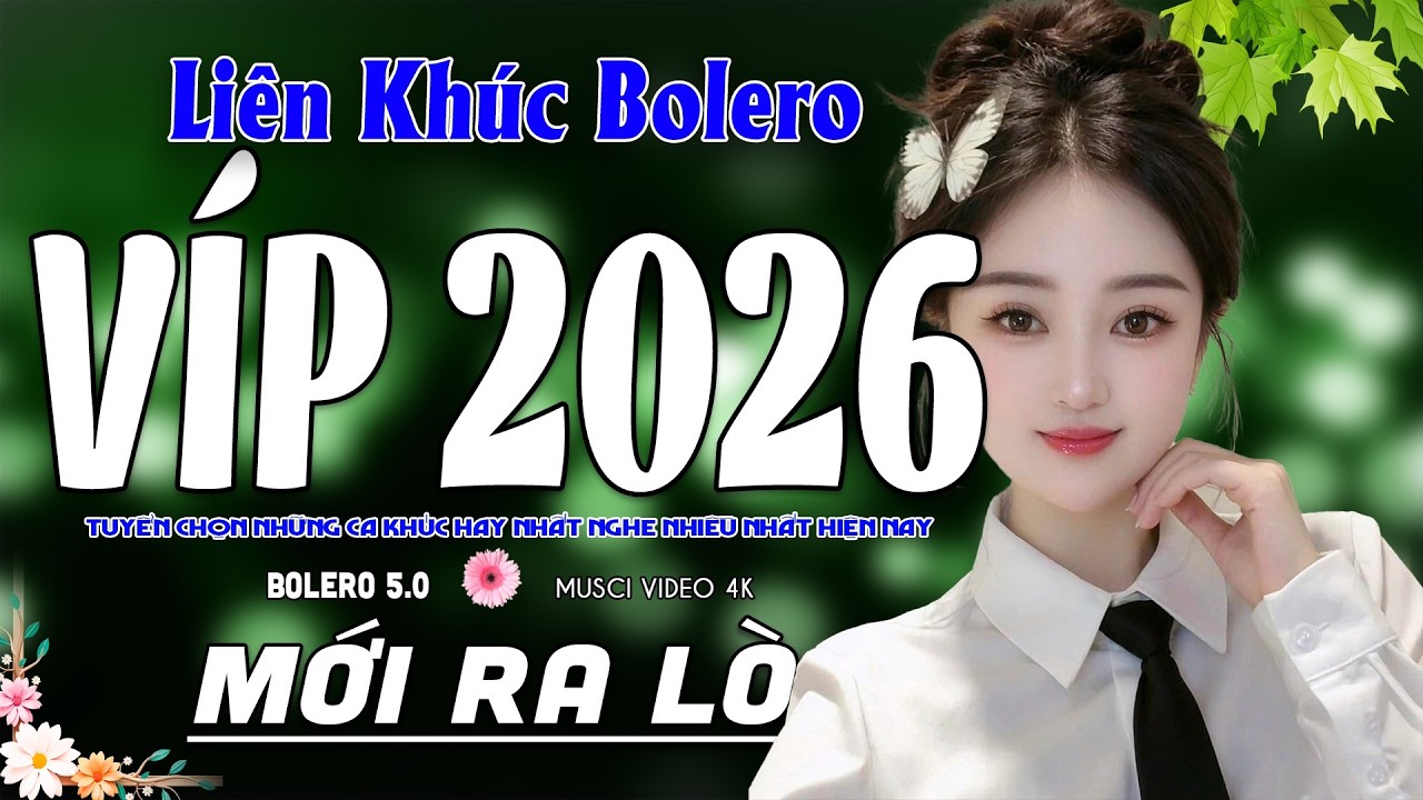 VÍP 2026.. BOLERO 5.0* 16/03/2026 GIỌNG CA VÀNG HÓT NHẤT VIỆT NAM ➤ Lk Ca Nhạc Trữ Tình MỚI ĐÉT 2026