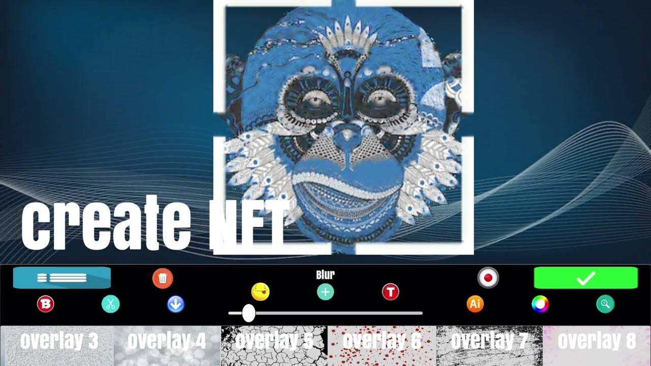 Create NFT with this free APP for ANDROID IOS