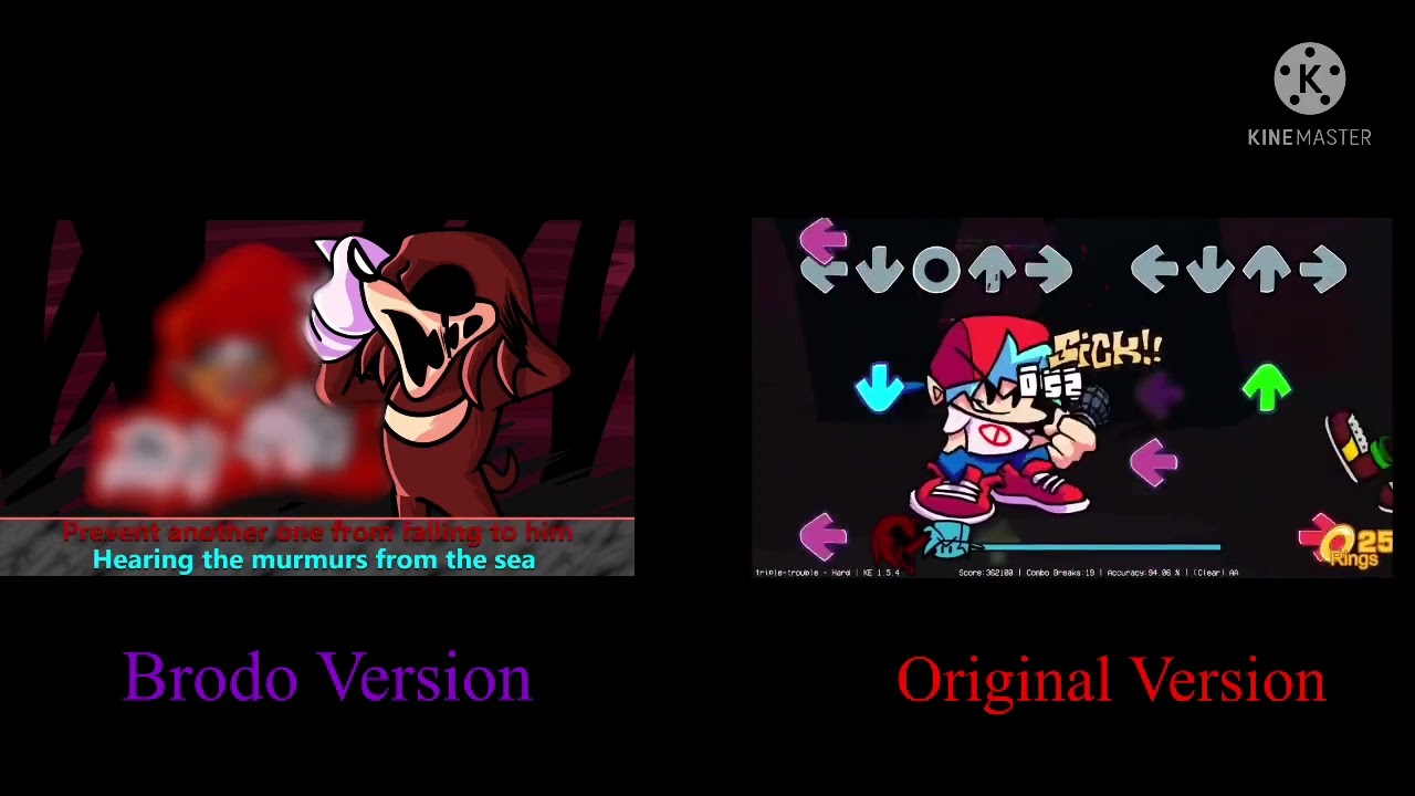 FNF Triple Trouble @MaimyMayo + Original Version Mashup