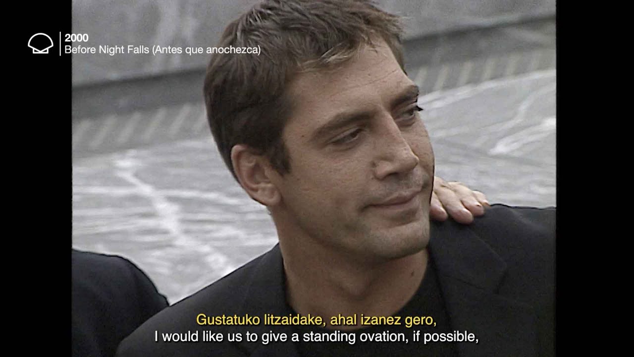 Javier Bardem en San Sebastián