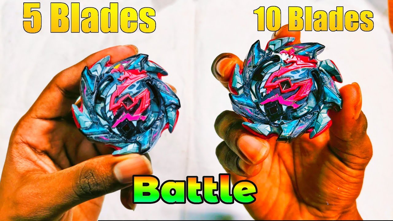 5 лезвий против 10 лезвий! 💢 Адская Саламандра: тест в режиме Ultimate! | Beyblade Burst | Fantas...