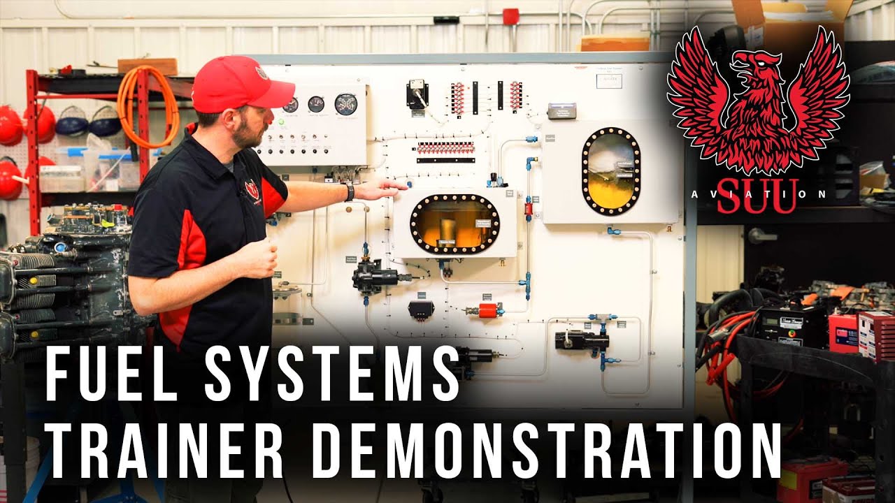 Avotek Turbine Fuel System Trainer Demonstration 🔧I SUU Aviation Maintenance Program