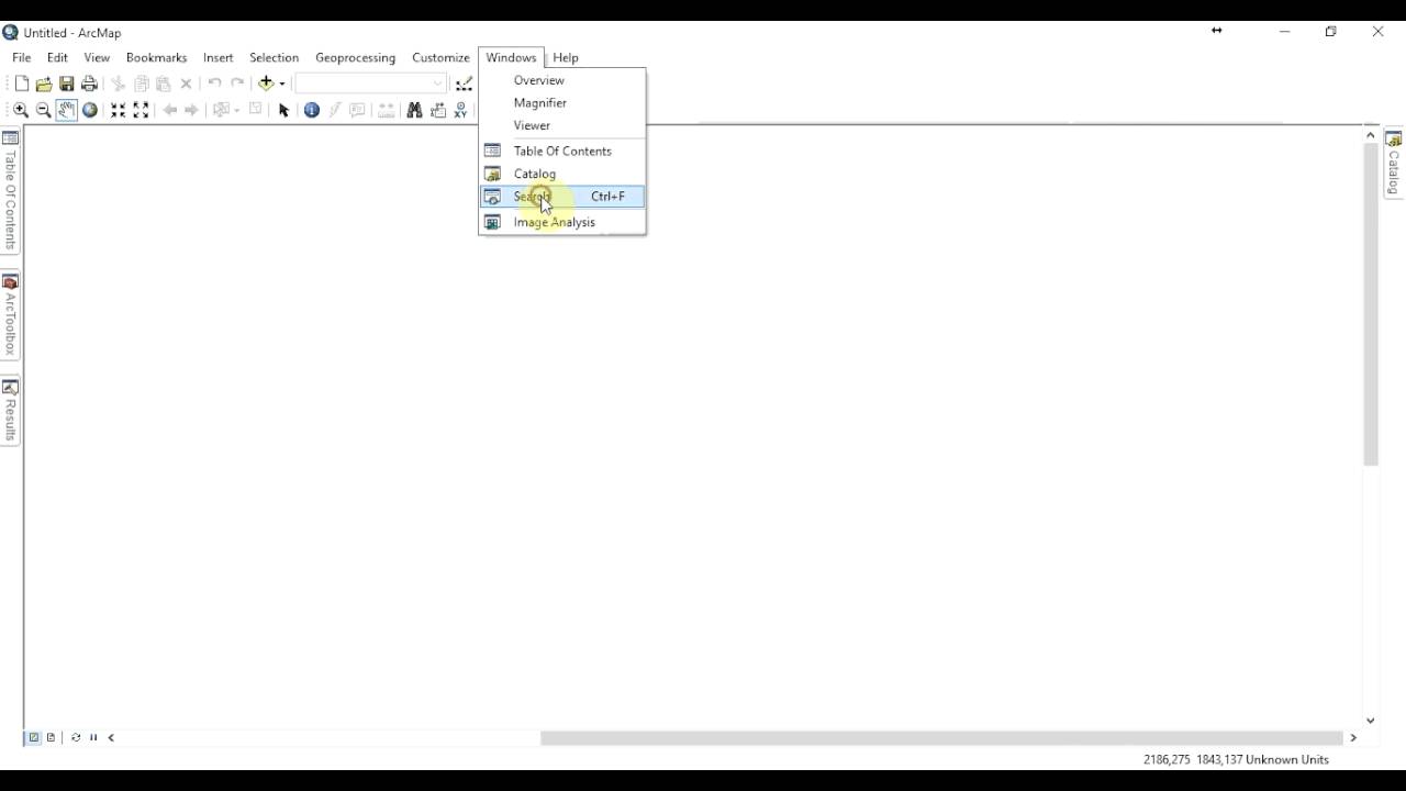 ArcGis. Tutorial 1. Settings of ArcMap's desktop environment