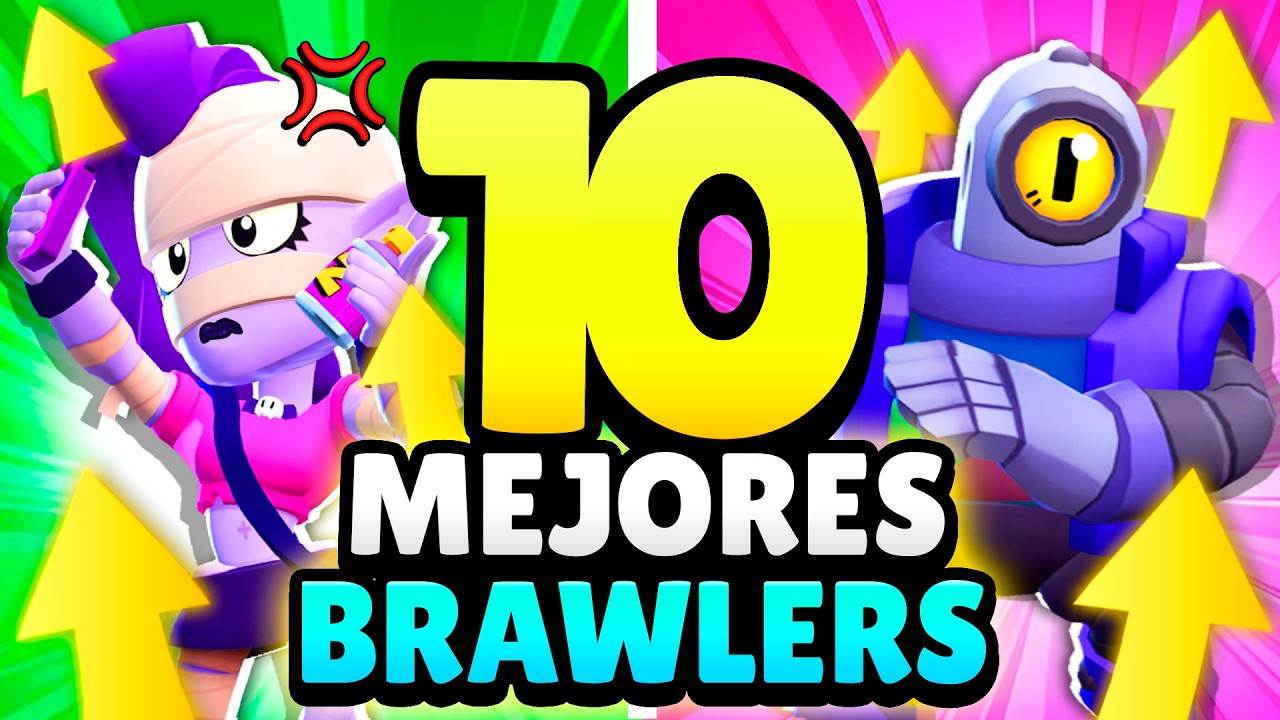 &iquest;ARRUINARON a EMZ? 😃 10 MEJORES BRAWLERS de BRAWL STARS