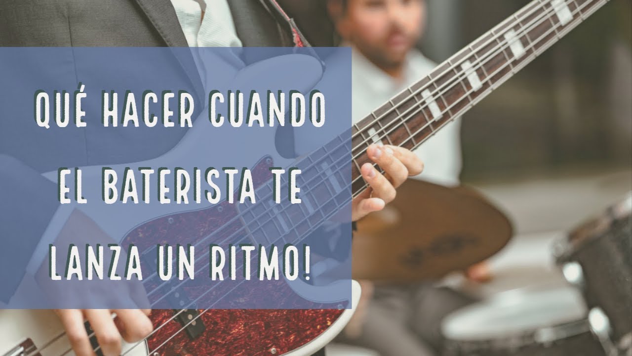 Guía fácil de ritmos para bajo + batería