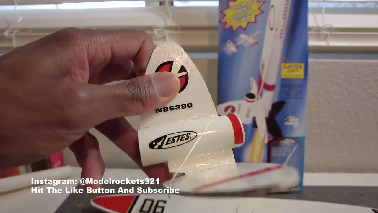 Why I Believe My Estes Scissor Wing Trasport CRASHED #repair #rocket