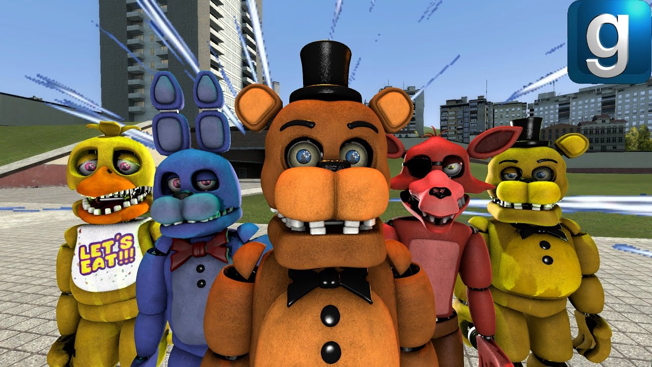 Gmod FNaF | Five Found Nights at Freddy's Часть 1