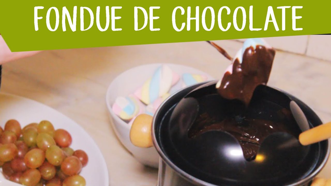 Como fazer Fondue de Chocolate