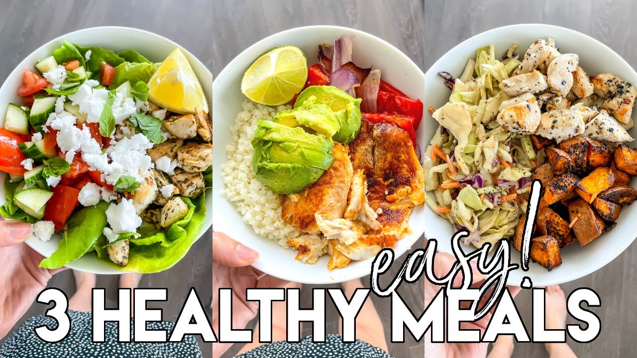 Easy Healthy Meals | gluten free, meal prep friendly, paleo recipes