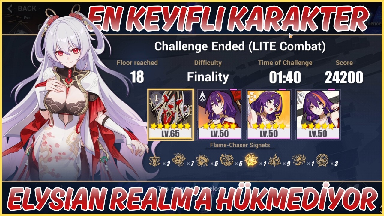 ERKEN BİTİRME SORUNLARIM VAR | LUNAR VOW ELYSIAN REALM | Honkai Impact 3rd T&uuml;rk&ccedil;e