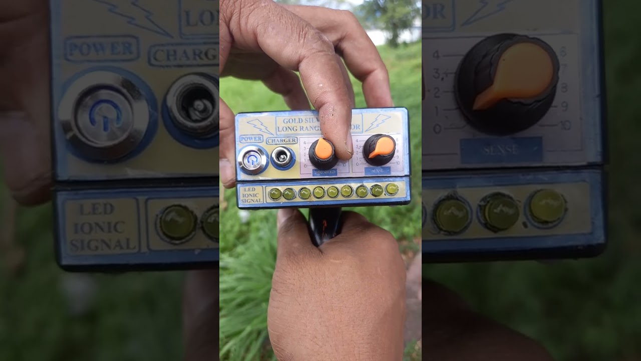 Gold silver ionic long range locator demo