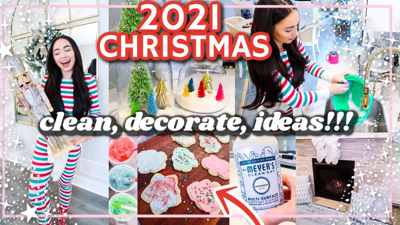 2021 DREAM CHRISTMAS! CLEANING DECORATING SHOPPING WITH ME + MORE! CLEAN WITH ME! | Alexandra Beuter