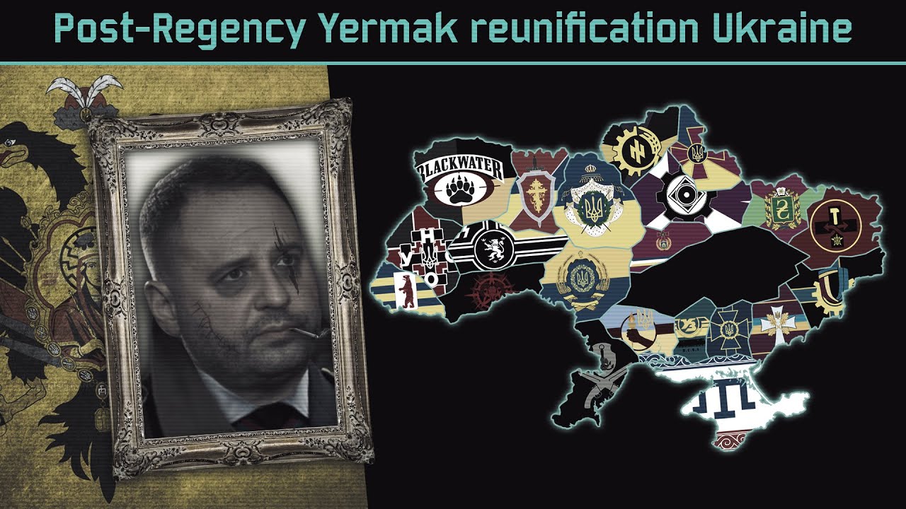 HOI4 - TNO - [Custom] Super Event: Post-Regency Yermak reunification Ukraine [UKR/ENG]