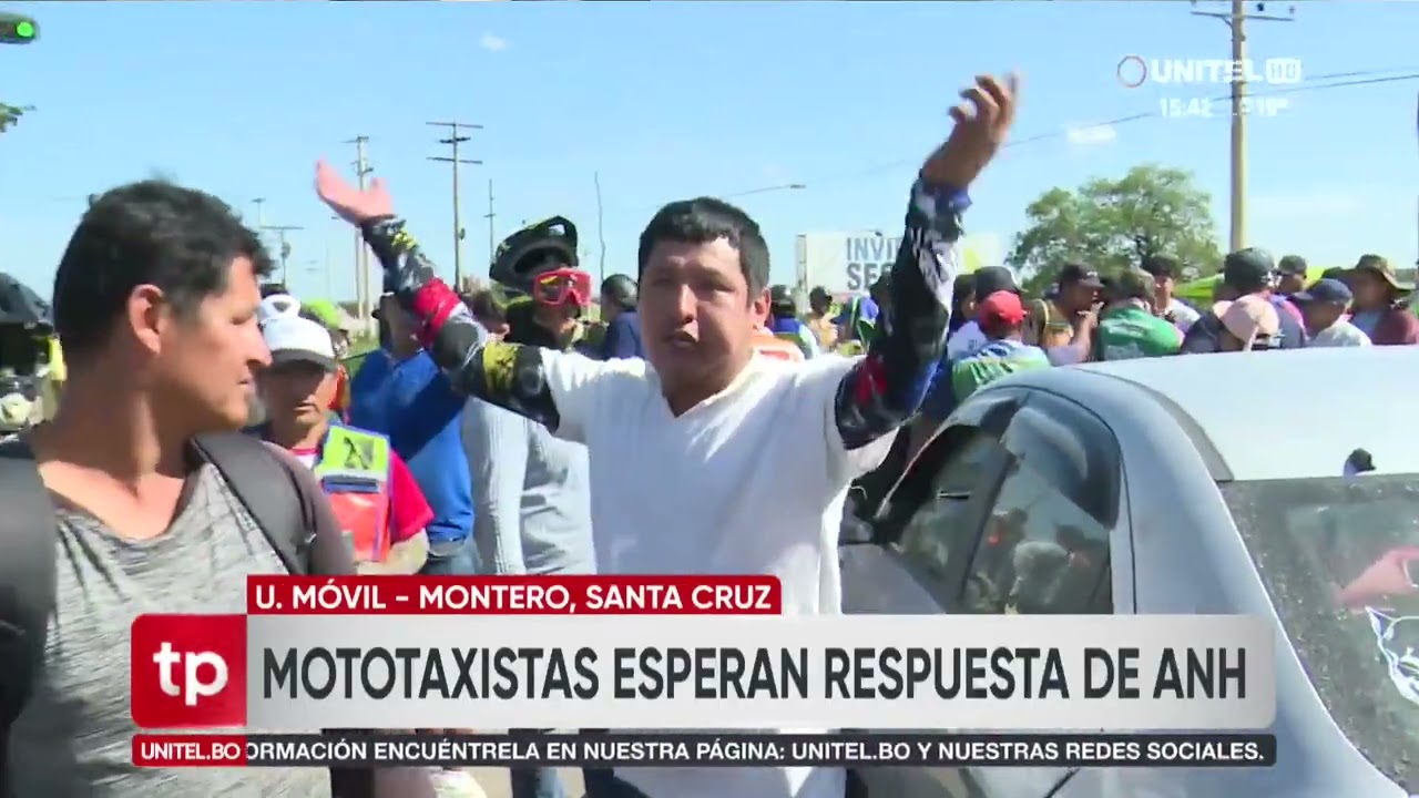 Tensión en punto de bloqueo: Pelea entre mototaxistas por cuarto intermedio en la medida de presión