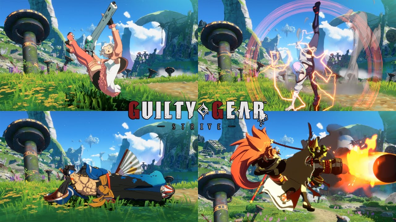 Guilty Gear Strive - All Dust and Wild Assault Animations