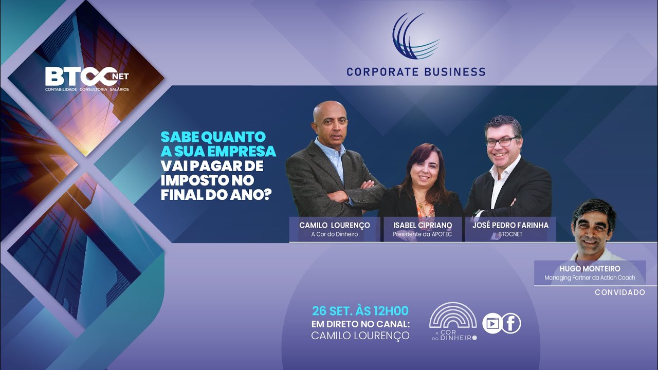 Corporate Business - Sabe Quanto a sua Empresa vai Pagar de Impostos? - Setembro 2025